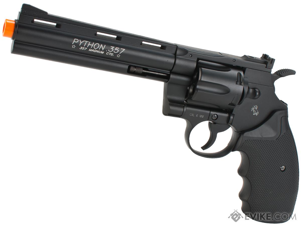 Colt Python Full Metal .357 Magnum High Power Airsoft CO2 Revolver by  Cybergun (Length: 4)