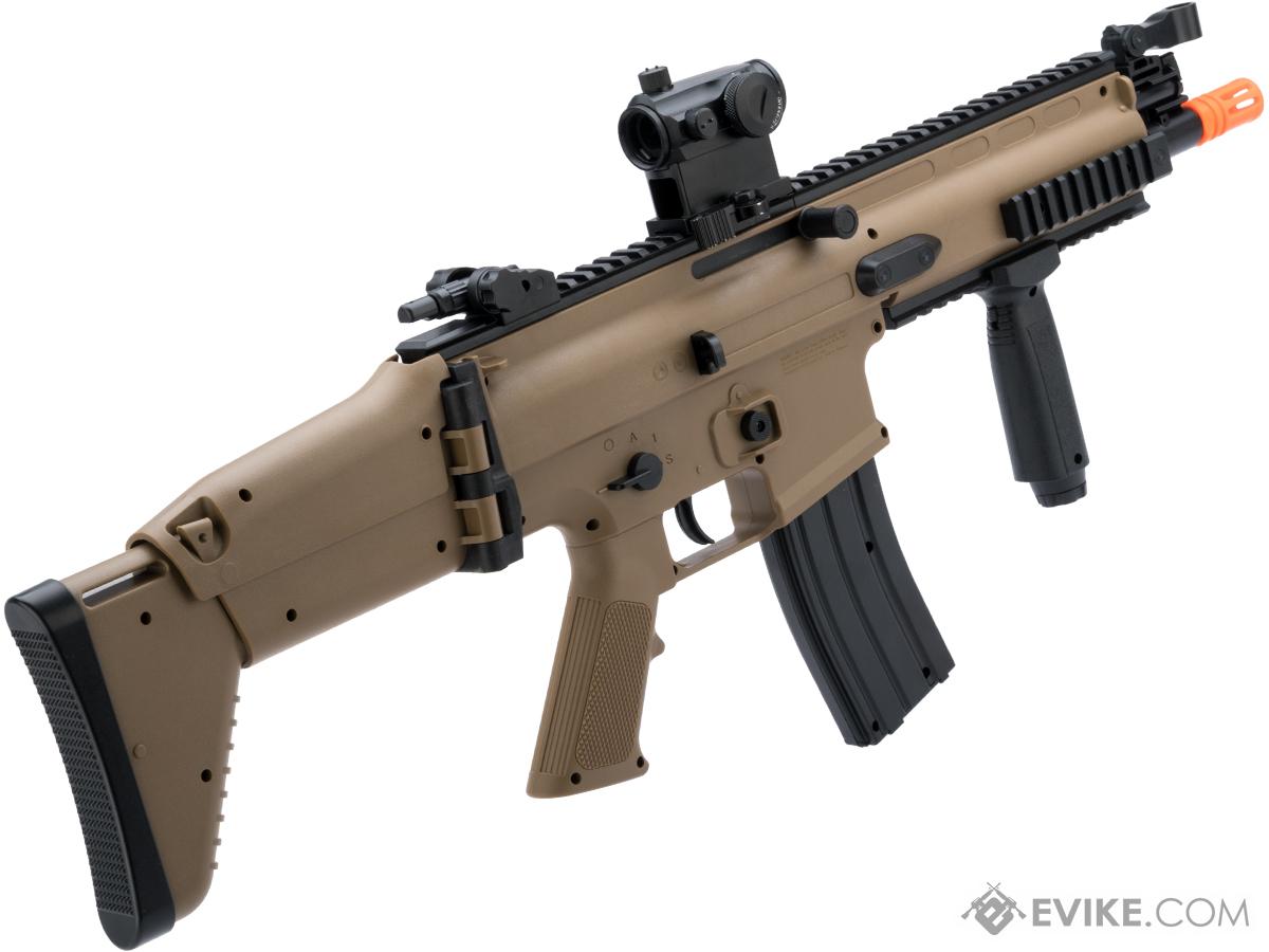 Cybergun SCAR-L Licensed Full Size Spring Powered Airsoft Rifle (Color: Tan  / Gun Only), Airsoft Guns, Air Spring Rifles -  Airsoft Superstore