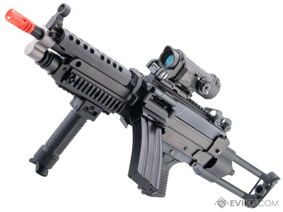 A&K x SP Systems Custom FN Licensed Middleweight M249 SAW Machine Gun by Cybergun (Model: SPW / Black)