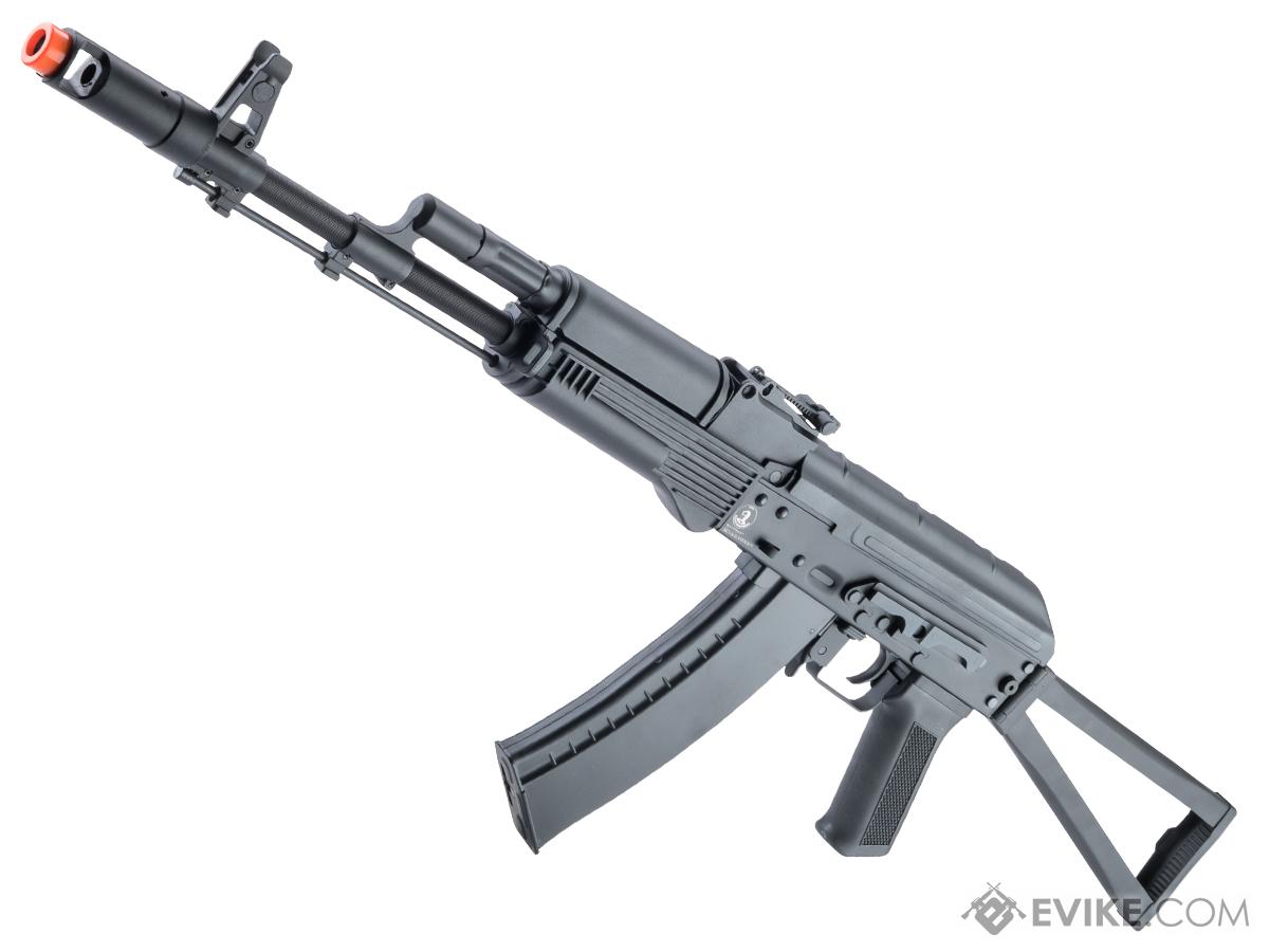 Cybergun Kalashnikov Licensed Steel Receiver AK Series Airsoft AEG Rifle (Model: AKS-74MN)