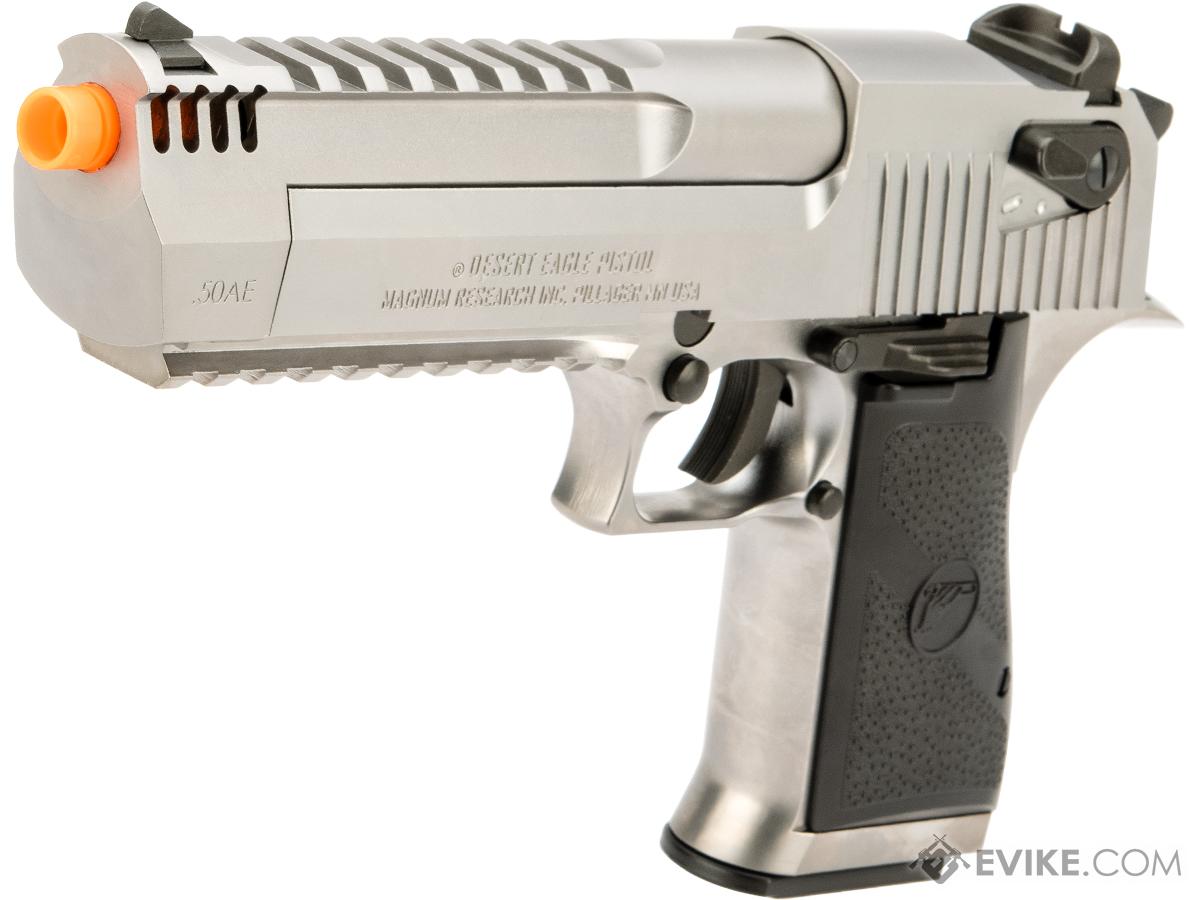 WE-Tech Desert Eagle .50 AE Full Metal Gas Blowback Airsoft Pistol by  Cybergun (Color: Silver / CO2 / Reload Package), Airsoft Guns, Gas Airsoft  Pistols -  Airsoft Superstore