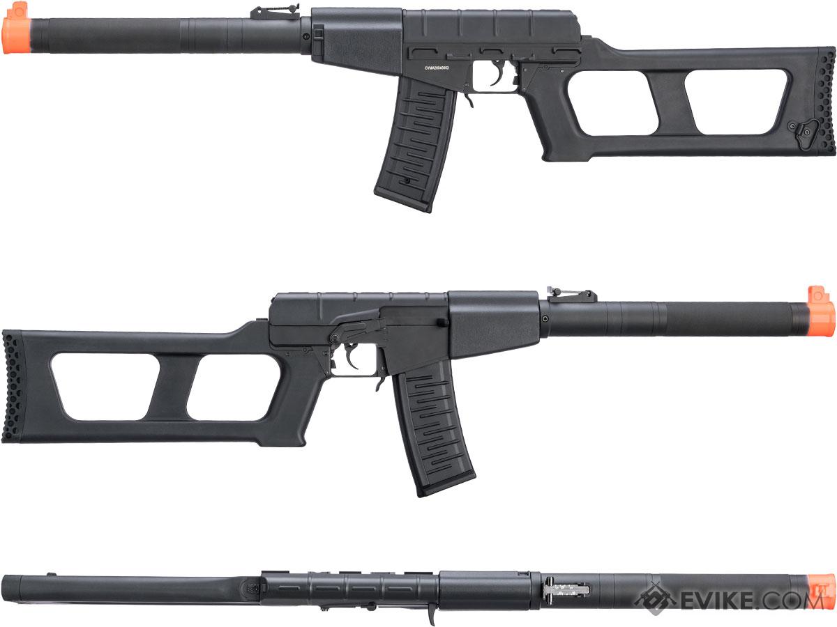 CYMA Standard VSS Vintorez Airsoft AEG Rifle (Color: Black), Airsoft Guns,  Airsoft Electric Rifles - Evike.com Airsoft Superstore