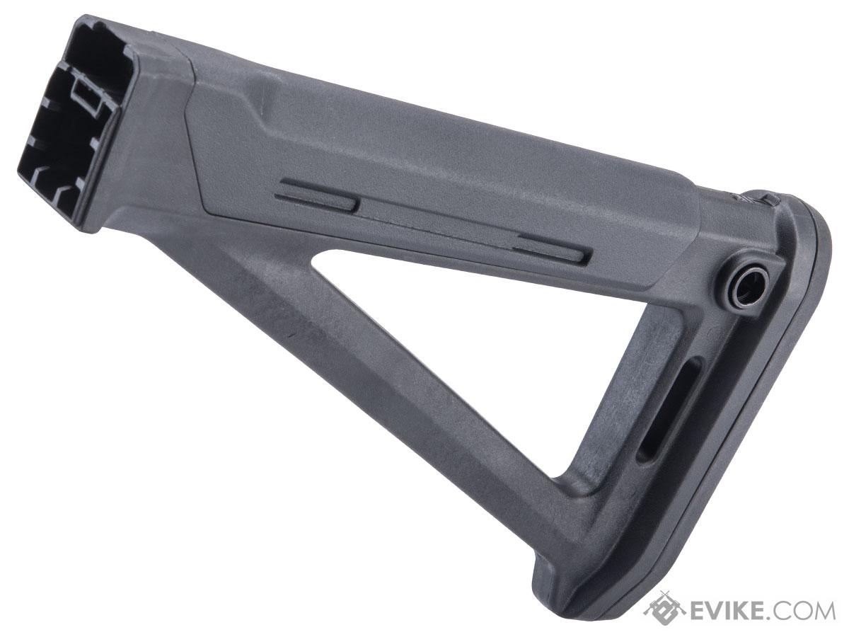 CYMA Lightweight Polymer Fixed Stock for AK Series Airsoft AEG Rifles (Color: Black)