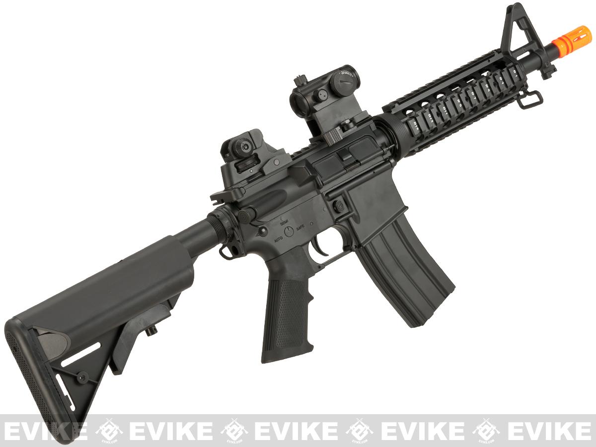 CYMA Sport Full Metal M4-CQB RIS Carbine Airsoft AEG Rifle (Package ...