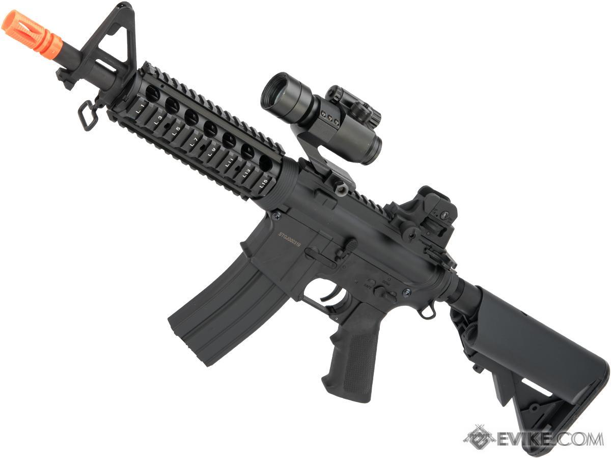 CYMA Full Size Polymer M4 Airsoft AEG w/ Metal Gearbox (Model: M4 CQB ...