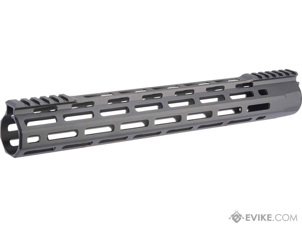 CYMA Lite Free Float M-LOK Rail System for M4/M16 Series Airsoft AEG Rifles (Size: 13.7 / Black)