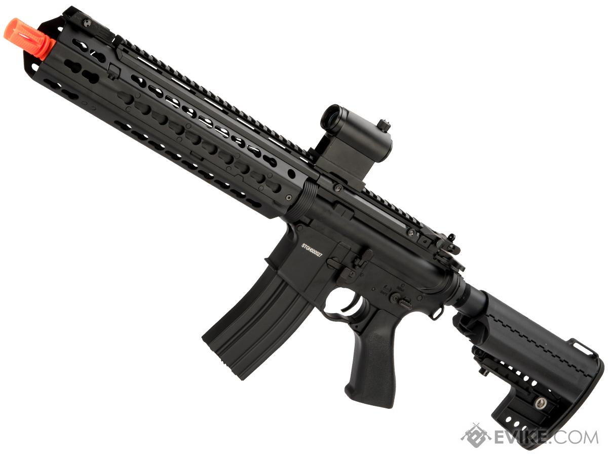 CYMA Sport KeyMod-S Full Metal M4 Airsoft AEG (Color: Black / 12 Barrel / 12.5 RIS)