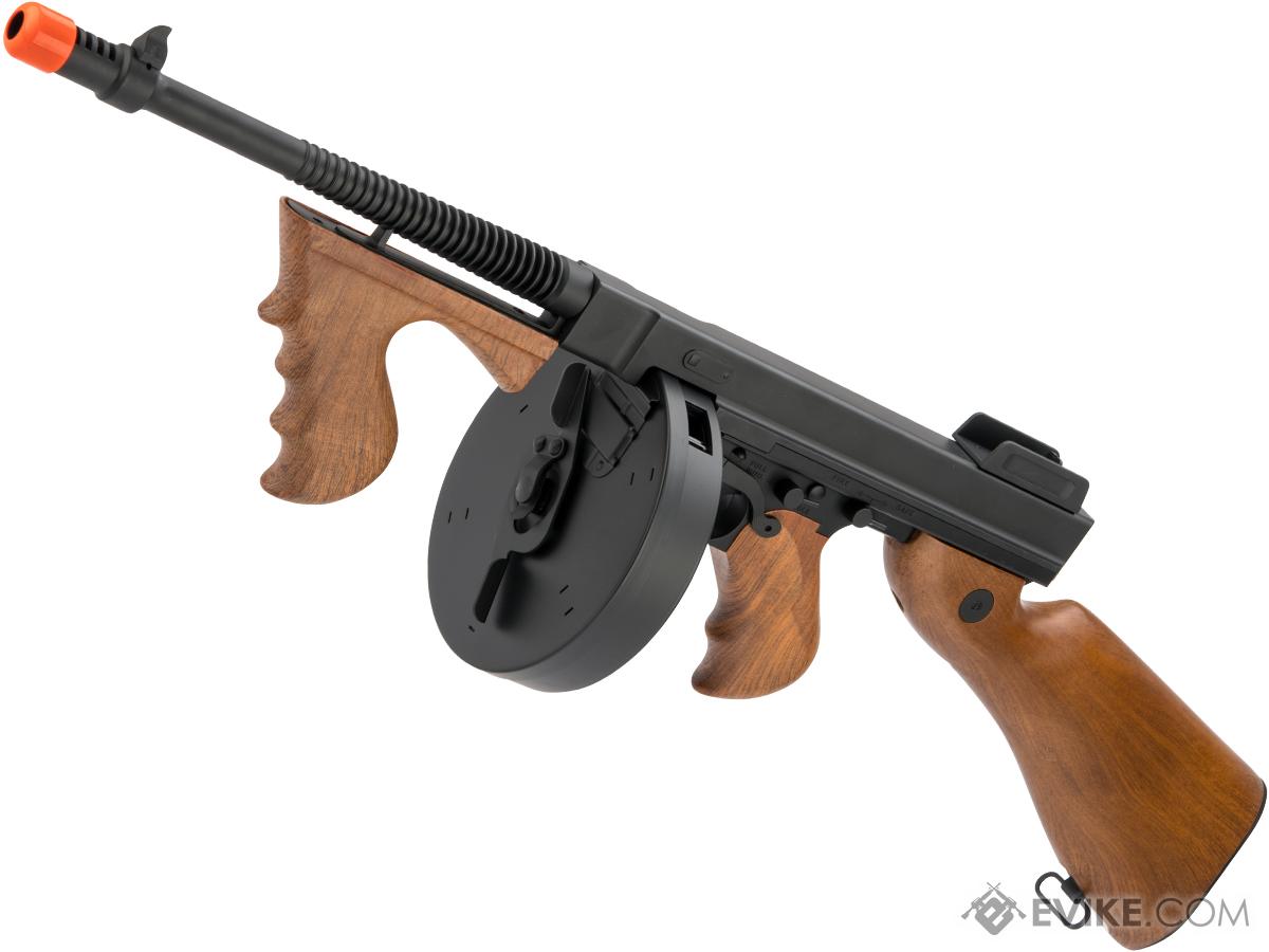 CYMA Chicago Typewriter Tommy Gun Full Size Airsoft AEG with Drum ...