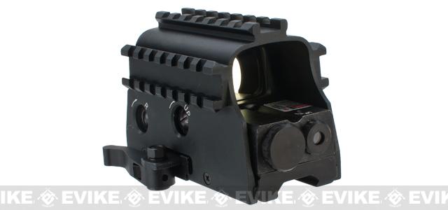 NcSTAR 3-Rail Armored Green Dot Sight w/ Laser