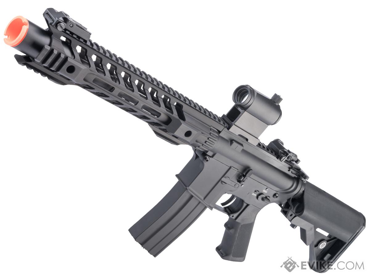 Double Bell Precision M4 Airsoft AEG Rifle w/ 12 Skeletonized Handguard (Color: Black)