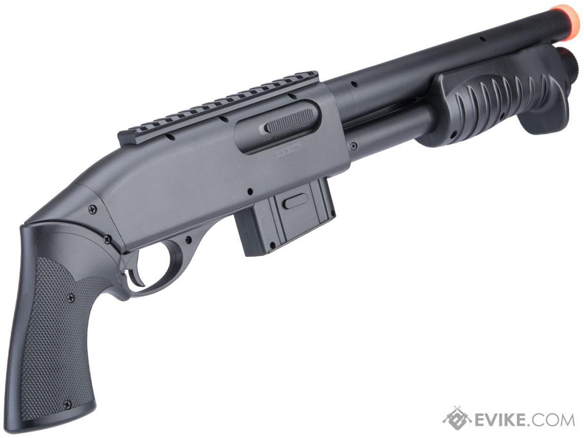 Deal: Double Eagle M47C + M401 Pump Action 400 FPS Airsoft Shotgun + 2 Mags