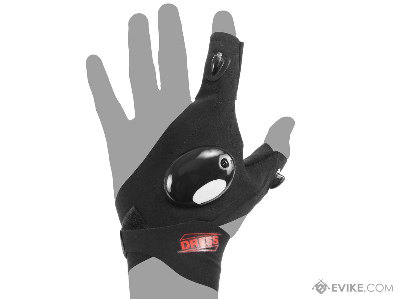 DRESS Fishing Knot Finger Light (Model: Left Hand), Tactical Gear/Apparel,  Gloves -  Airsoft Superstore