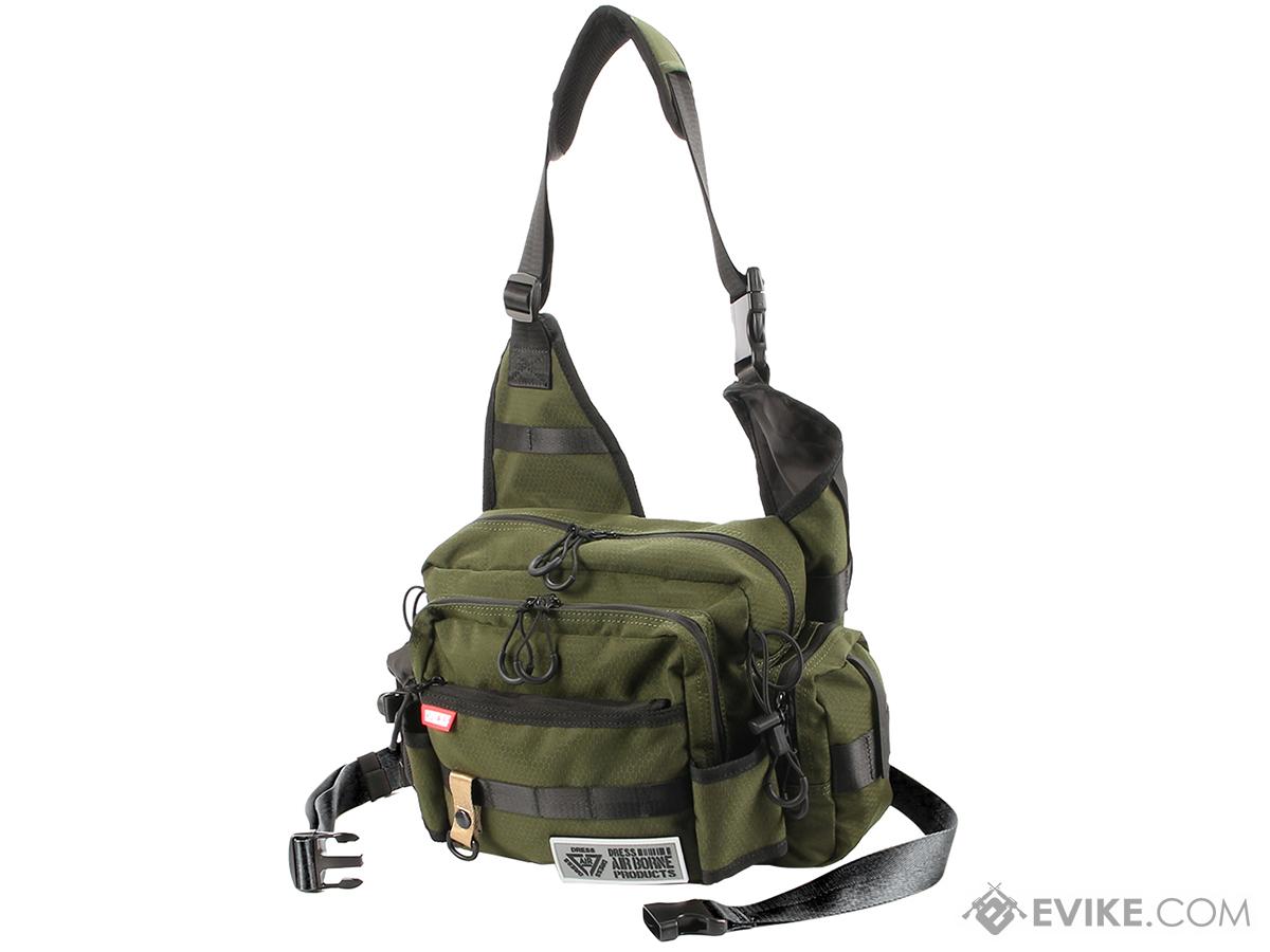 DRESS Holding Shoulder Bag (Color: Olive), MORE, Fishing, Box and