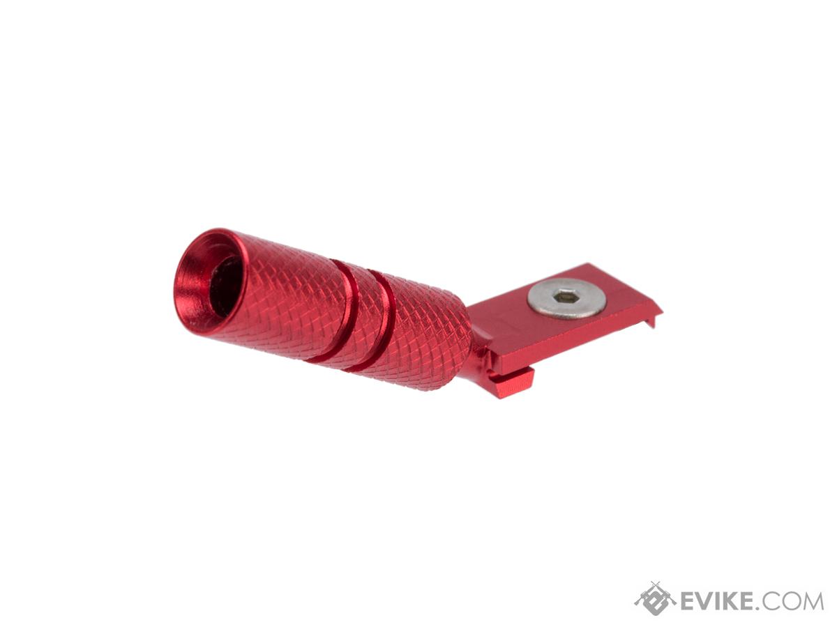 Dynamic Precision Angled Cocking Handle for Hi-Capa Series Airsoft GBB (Model: Type B / Red)