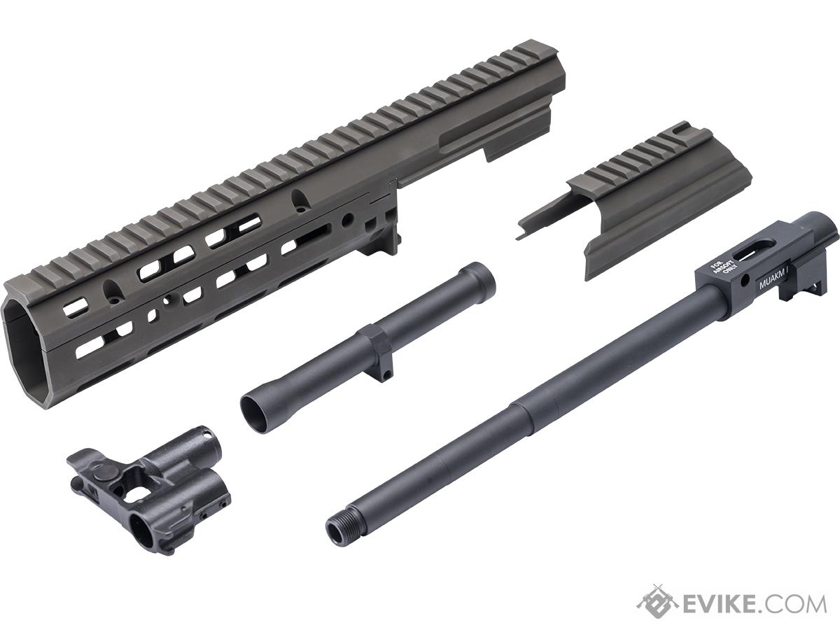 DYTAC SAG Licensed P.T.D. MIL-STD Mk3 Chassis Kit for Tokyo Marui AKM MWS Gas Blowback Airsoft Rifles (Color: H-232 Magpul ODG)