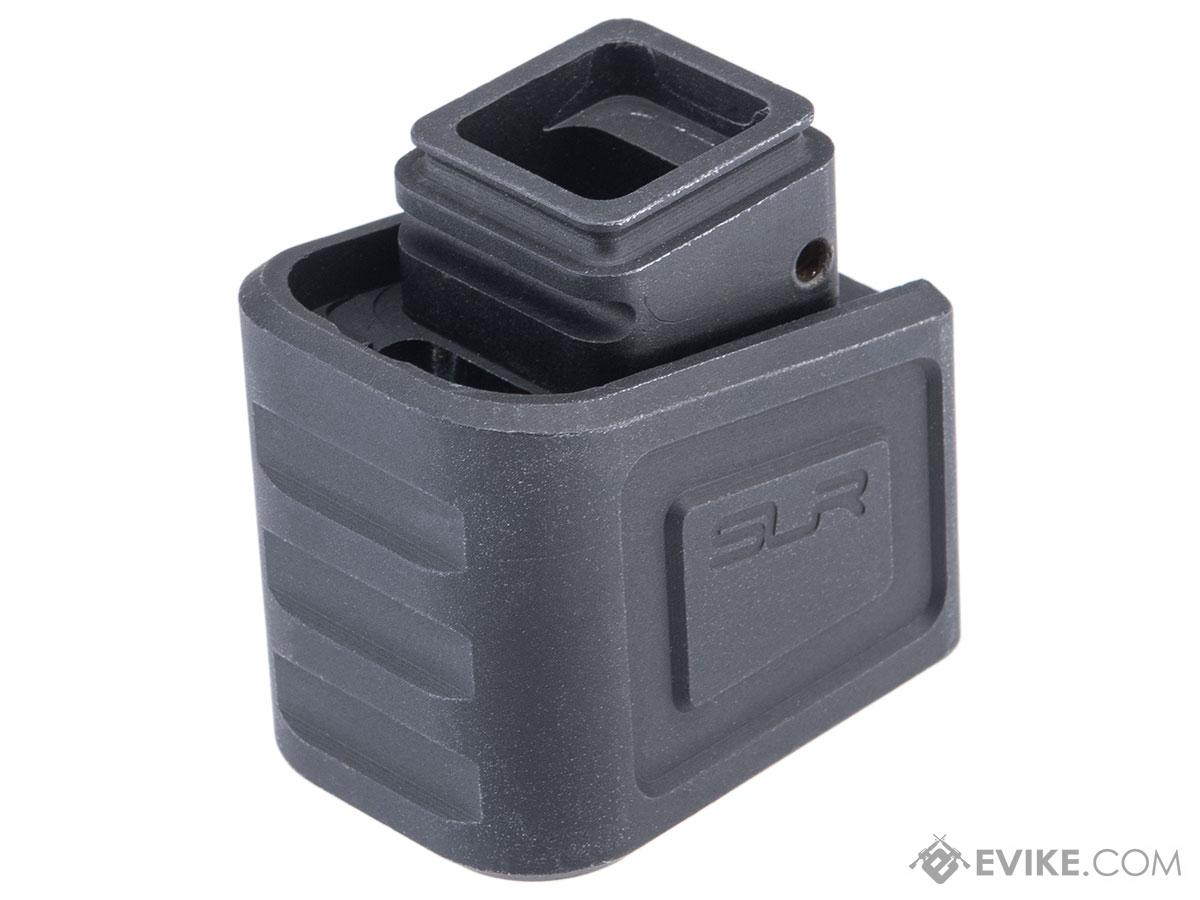 DYTAC SLR Licensed Functional Magazine Extension for Gas Blowback Airsoft Pistol Magazines (Model: EMG BLU-C)