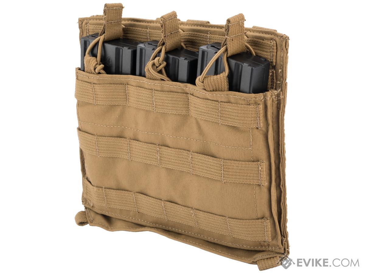 Eagle Industries Removable Front Flap MOLLE Panel w/ Internal Dividers (Color: Coyote Brown)