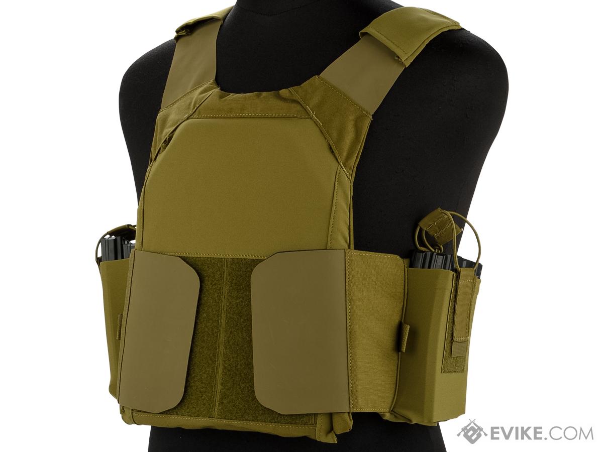 TMC Slick Style LV Plate Carrier (Color: Khaki), Tactical Gear/Apparel, Body  Armor & Vests -  Airsoft Superstore