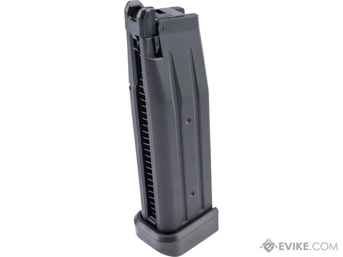 E&C Airsoft 28 Round Magazine for Hi-CAPA Gas Blowback Airosft Pistols (Color: Black)