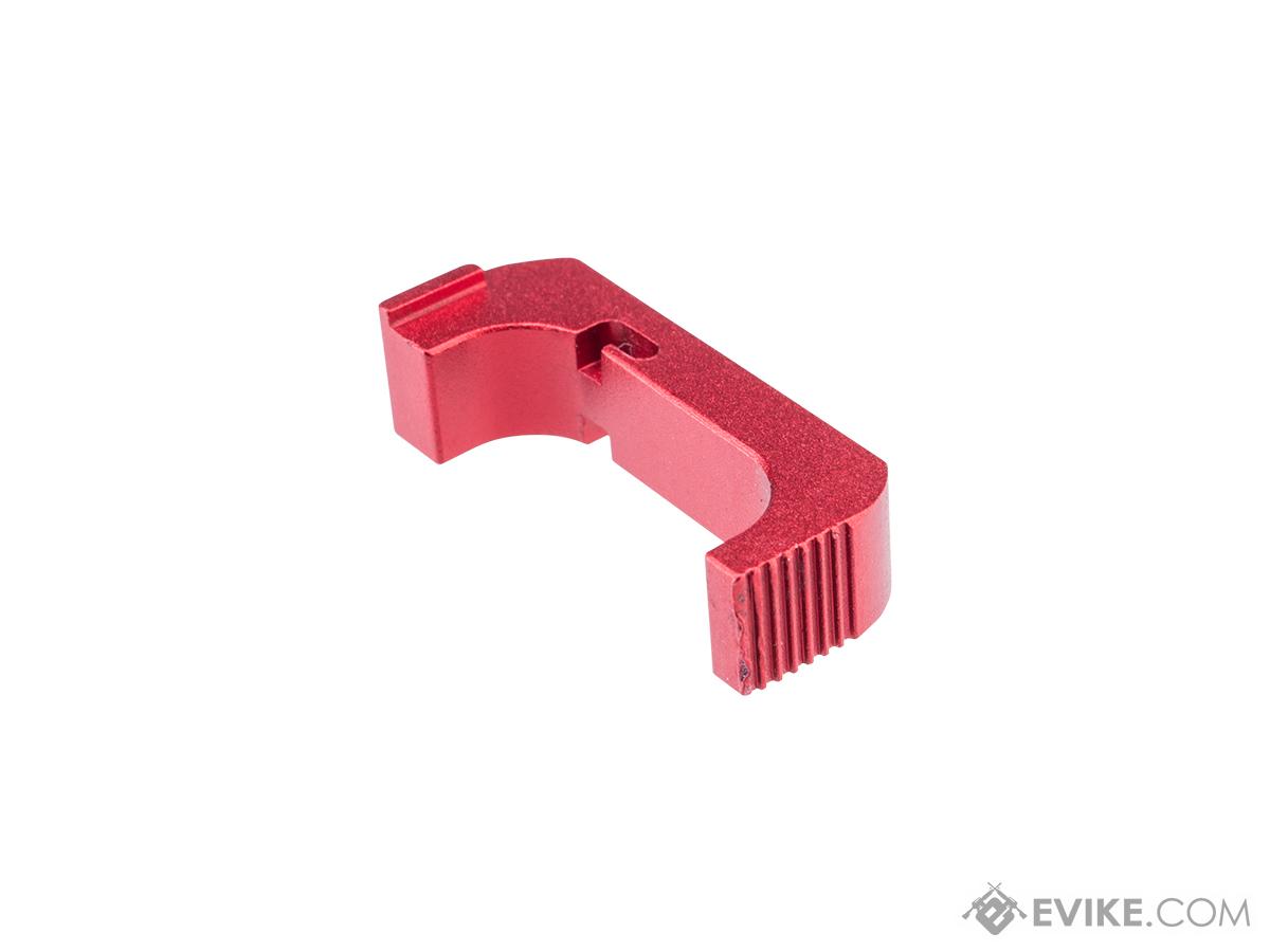 E&C Airsoft Extended Magazine Release for Elite Force GLOCK Series Gas Blowback Airsoft Pistols (Color: Red)