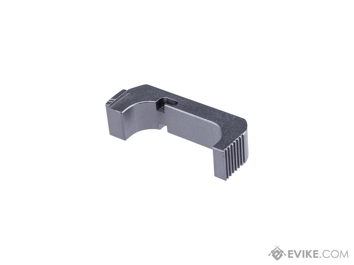 E&C Airsoft Extended Magazine Release for Elite Force GLOCK Series Gas Blowback Airsoft Pistols (Color: Gun Metal)