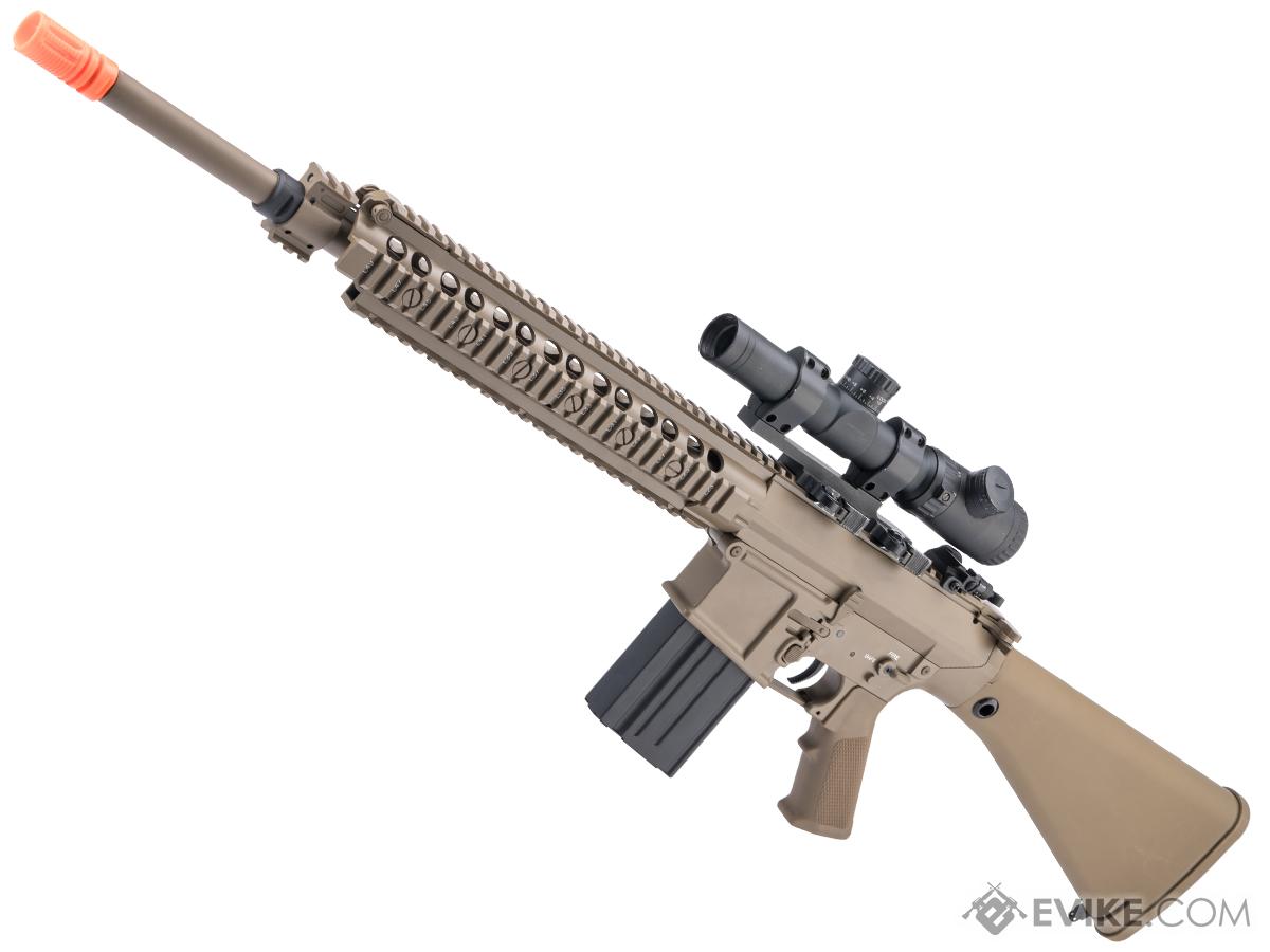 E&C Airsoft MK110 Precision Rifle Airsoft AEG Designated Marksman Rifle (Color: Dark Earth)