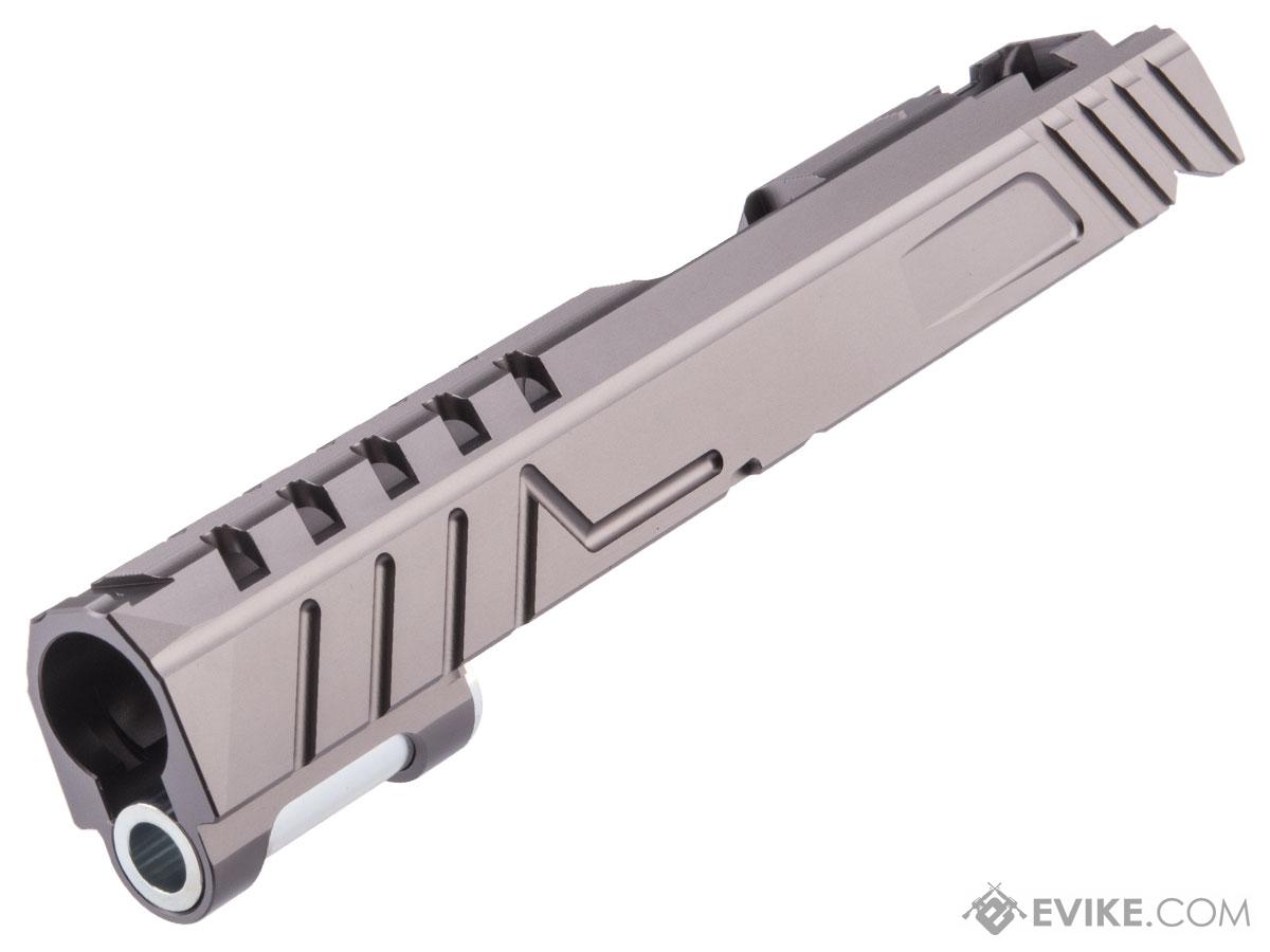 EDGE Custom DIVA Standard Slide for Tokyo Marui 1911 / Hi-CAPA Gas Blowback Airsoft Pistols (Color: Grey)