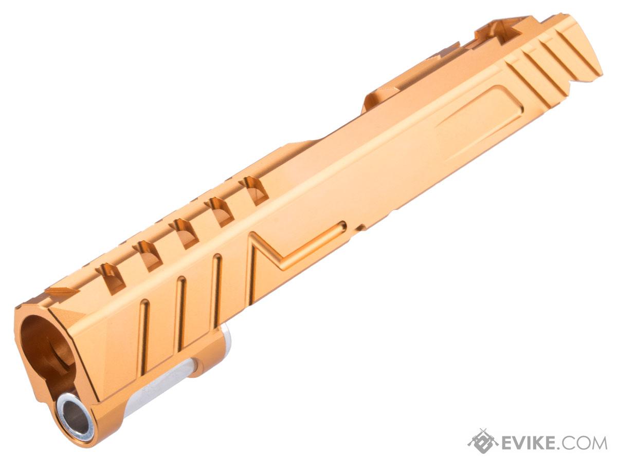 EDGE Custom DIVA Standard Slide for Tokyo Marui 1911 / Hi-CAPA Gas Blowback Airsoft Pistols (Color: Orange)