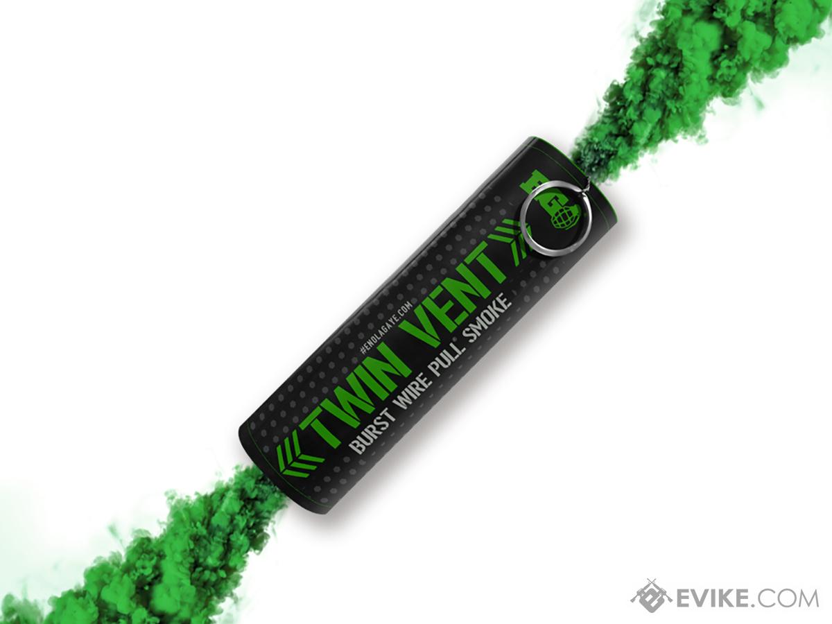 Enola Gaye Airsoft Wire Pull Burst Smoke Grenade (Color: Green)