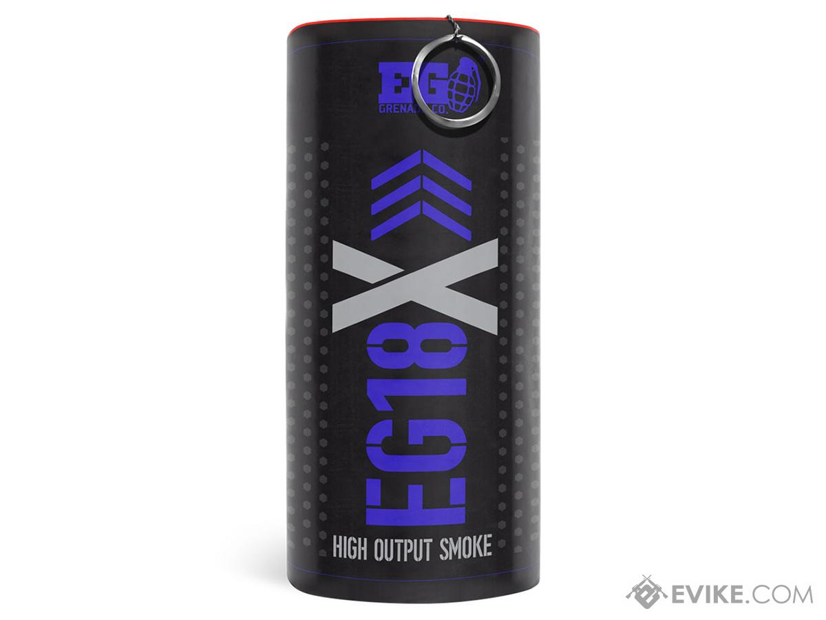 Enola Gaye EG18X Extreme Output Airsoft Wire Pull Large Smoke Grenade (Color: Blue)