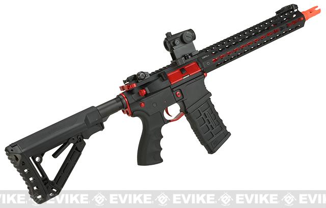 G G Combat Machine Cm16 Srxl Airsoft M4 Aeg Rifle With Keymod Rail 12 Red Package Red Gun Only Airsoft Guns Airsoft Electric Rifles Evike Com Airsoft Superstore