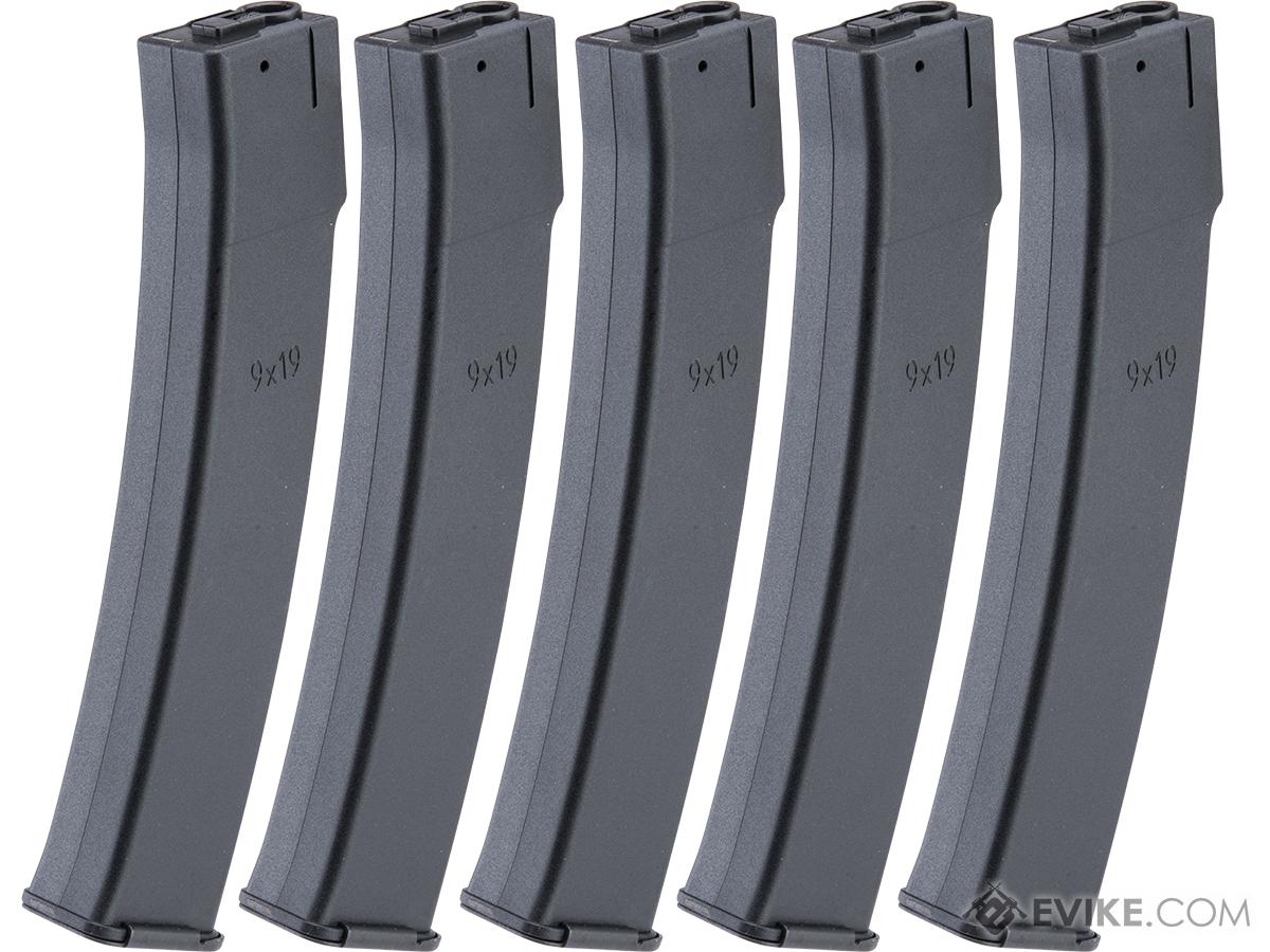 Arcturus EMM Variable Cap 30/95 Round Mid-Cap Magazine for PP-19 Series Airsoft AEG SMGs (Package: 5x Magazines)