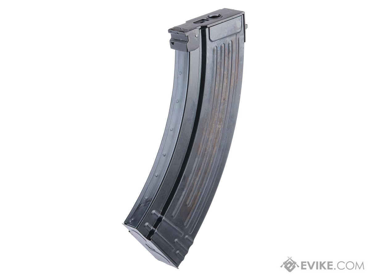 E&L Airsoft 120 Round Steel Mid-Cap Magazine for AK Series Airsoft AEG Rifles (Package: 5 Pack)