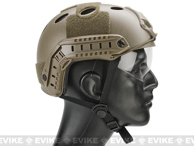 Emerson   Lancer Bump Helmet W  Flip-down Retractable Visor (type: Pj 