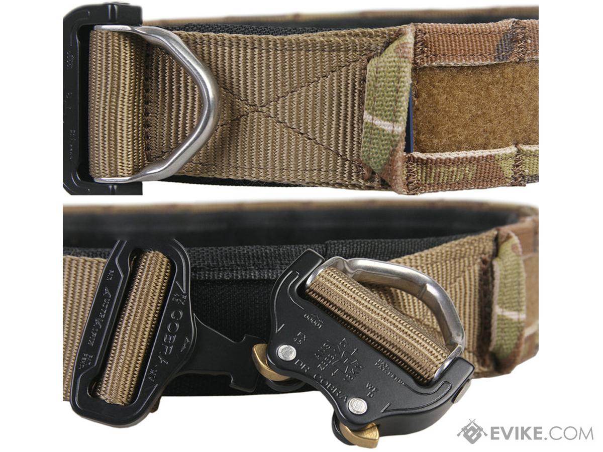 Emerson SB6 Tactical waist Contour Belt Fancy Stitched 1.75 Duty Belt  Brass Buckle Superior Saddle Leather Contour Belt - AliExpress