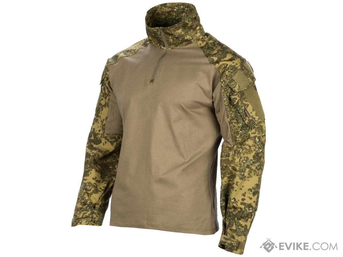 EmersonGear 1/4 Zip Tactical Combat Shirt (Color: Pencott Badland / Small)