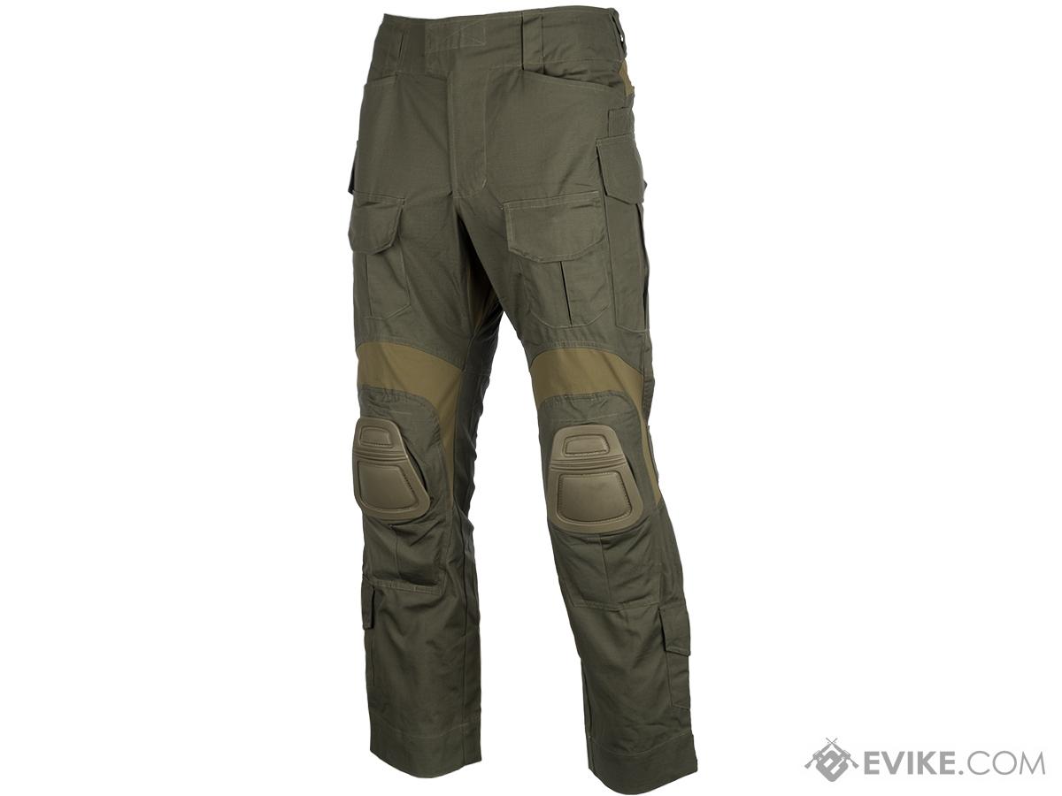 Combat Uniform Pants with knee pads  woodland  shop Gunfire