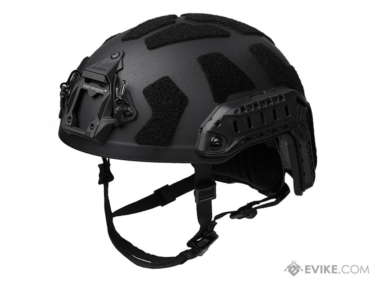 EmersonGear Ultra High Cut Tactical Helmet (Color: Black / Large-X-Large)