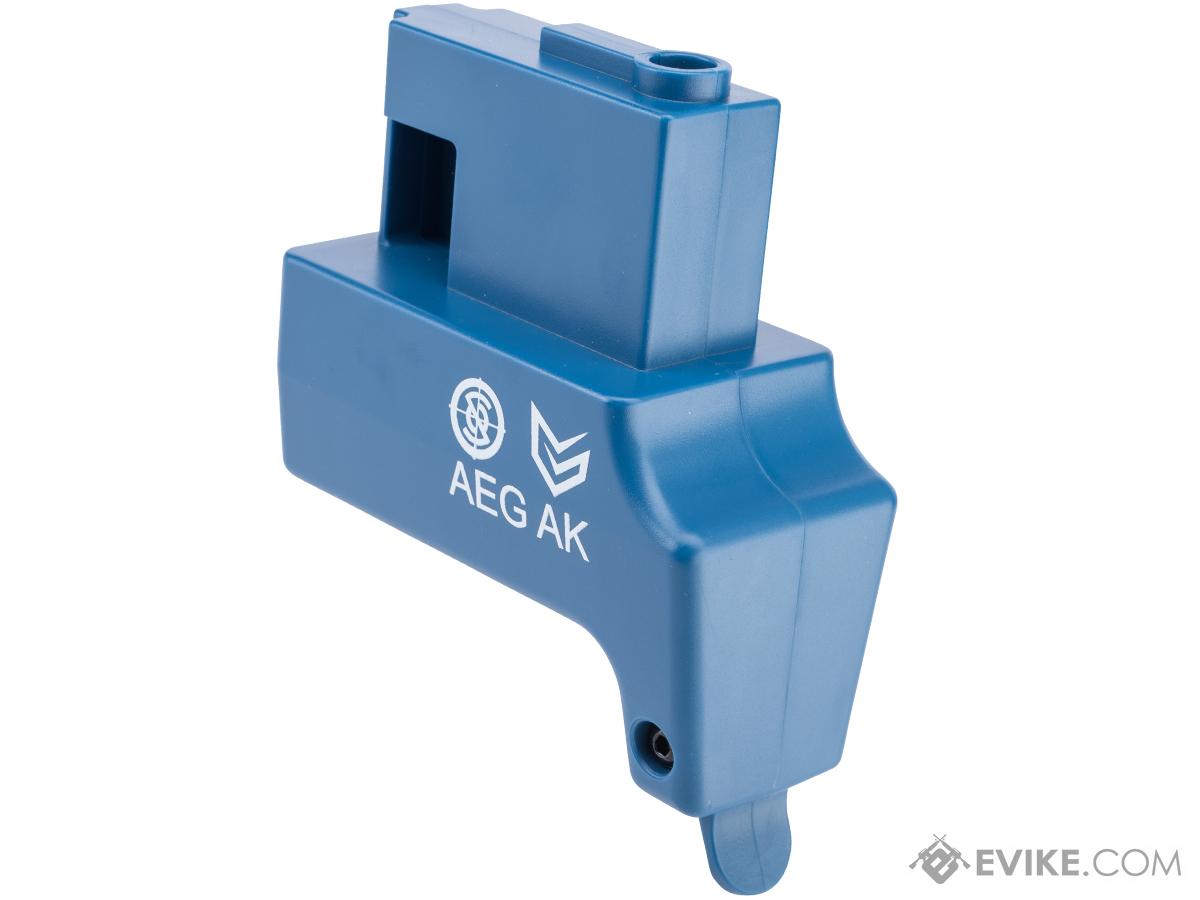 EMG x Likisei Odin M12 Sidewinder Adapter for Airsoft Magazines (Color: Blue / AEG-AK)