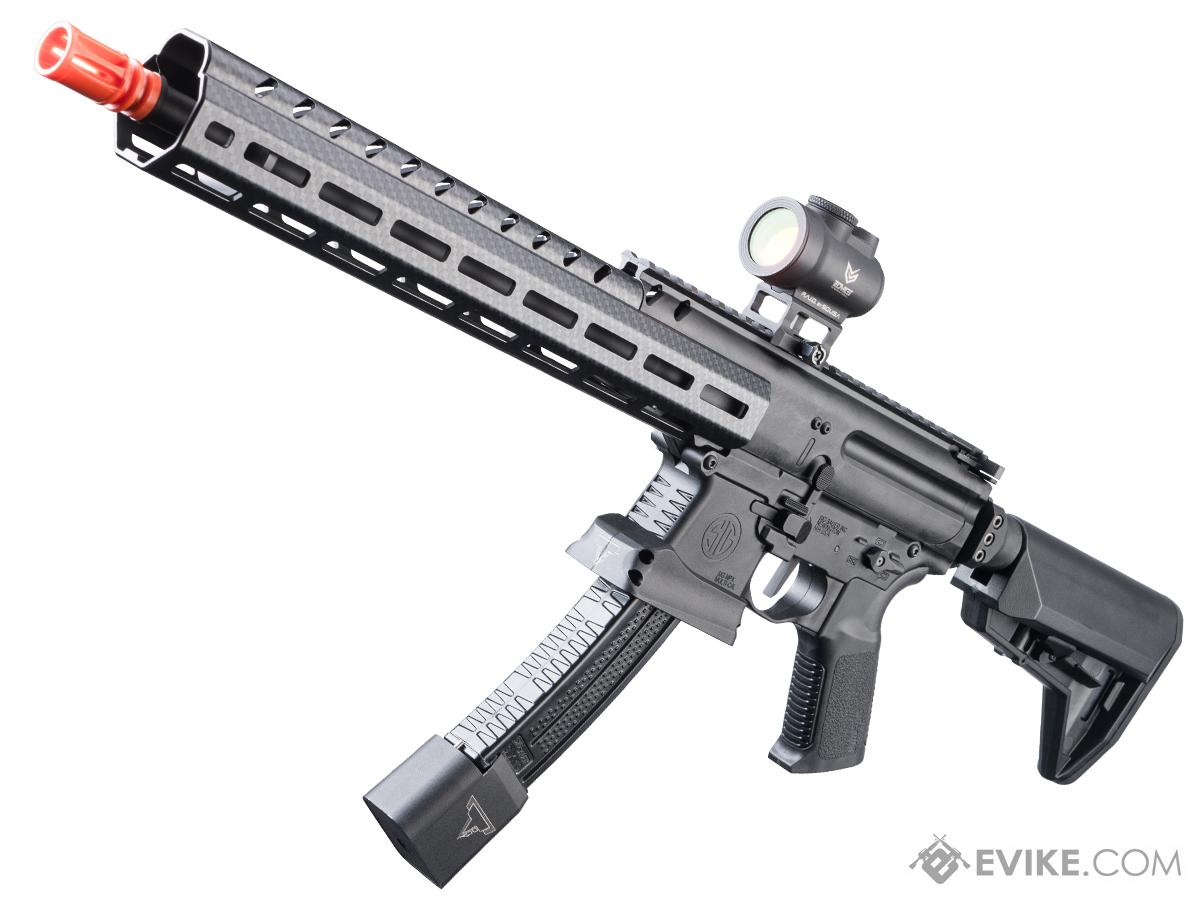 Pre-Order ETA November 2024 Evike.com Custom SIG SAUER ProForce MPX-K AEG w/ Evike.com TTI JW Conversion Kit by King Arms (Model: Standard / 350 FPS)