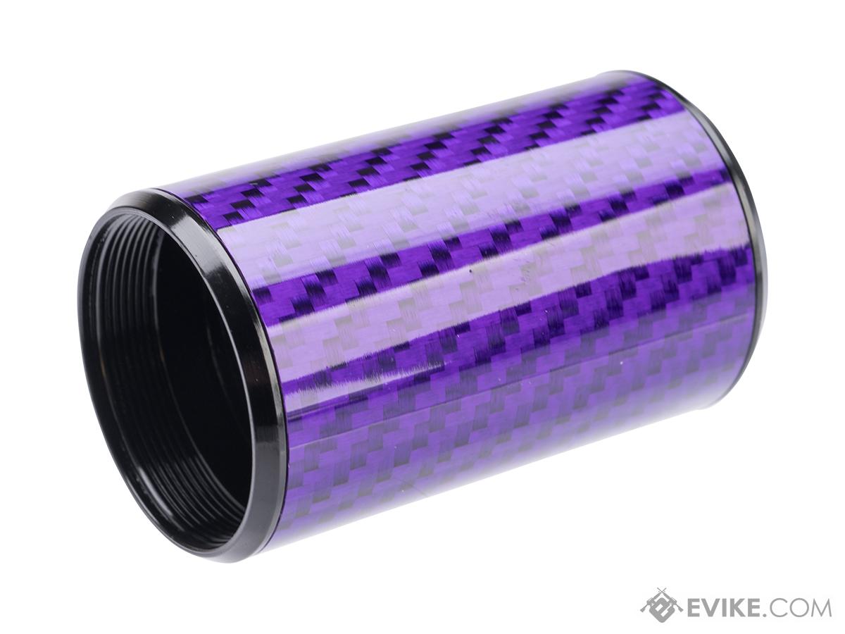 E-Shooter Technology Carbon Fiber Protective Cover for Flare M Tracer Units (Color: Purple)