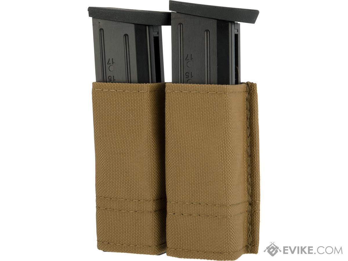 Esstac Double Pistol Magazine KYWI Pouch (Color: Coyote)