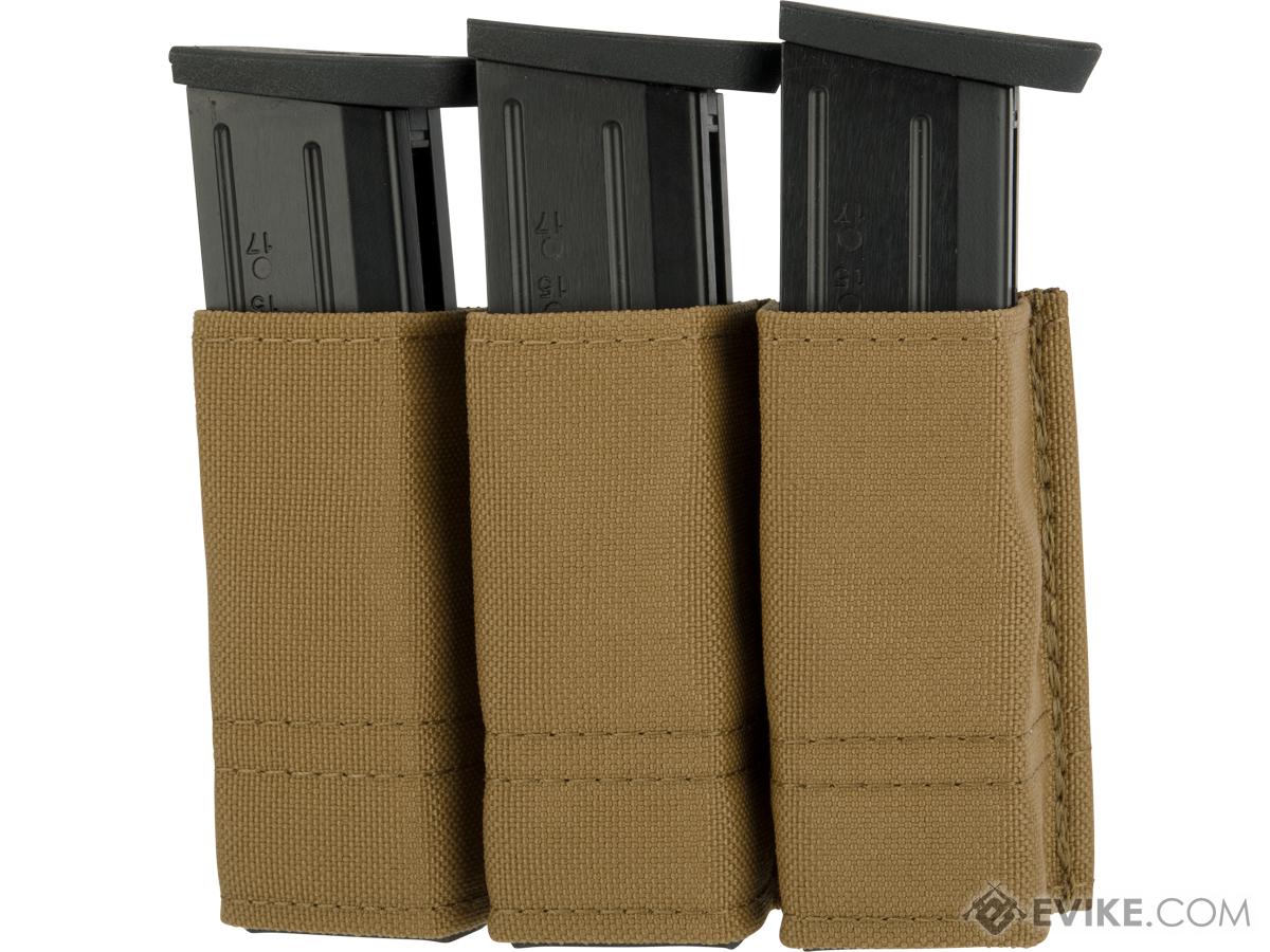 Esstac Triple Pistol Magazine KYWI Pouch (Color: Coyote)