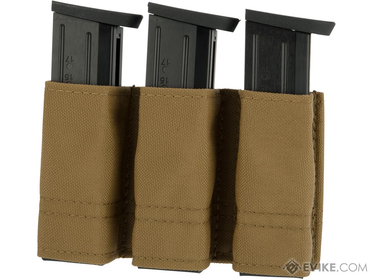 Esstac Triple Pistol GAP Magazine Pouch with Belt Loops (Color: Coyote)