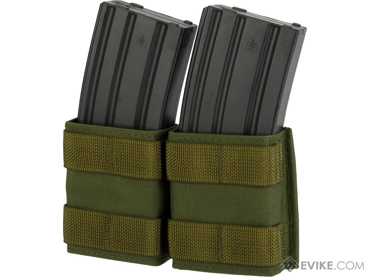 Esstac Double 5.56mm Shorty KYWI Magazine Pouch (Color: OD Green)