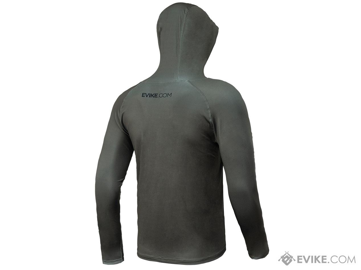 Helium Armour UPF50 Body Protective Battle Hoodie for Fishing /  Airsoft (Color: Foliage Green / Large)