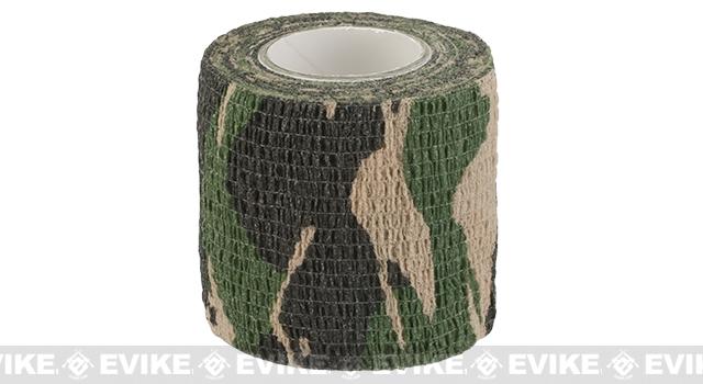 Element Airsoft Protective Camo Wrap (Color: Woodland / 2 x 180)