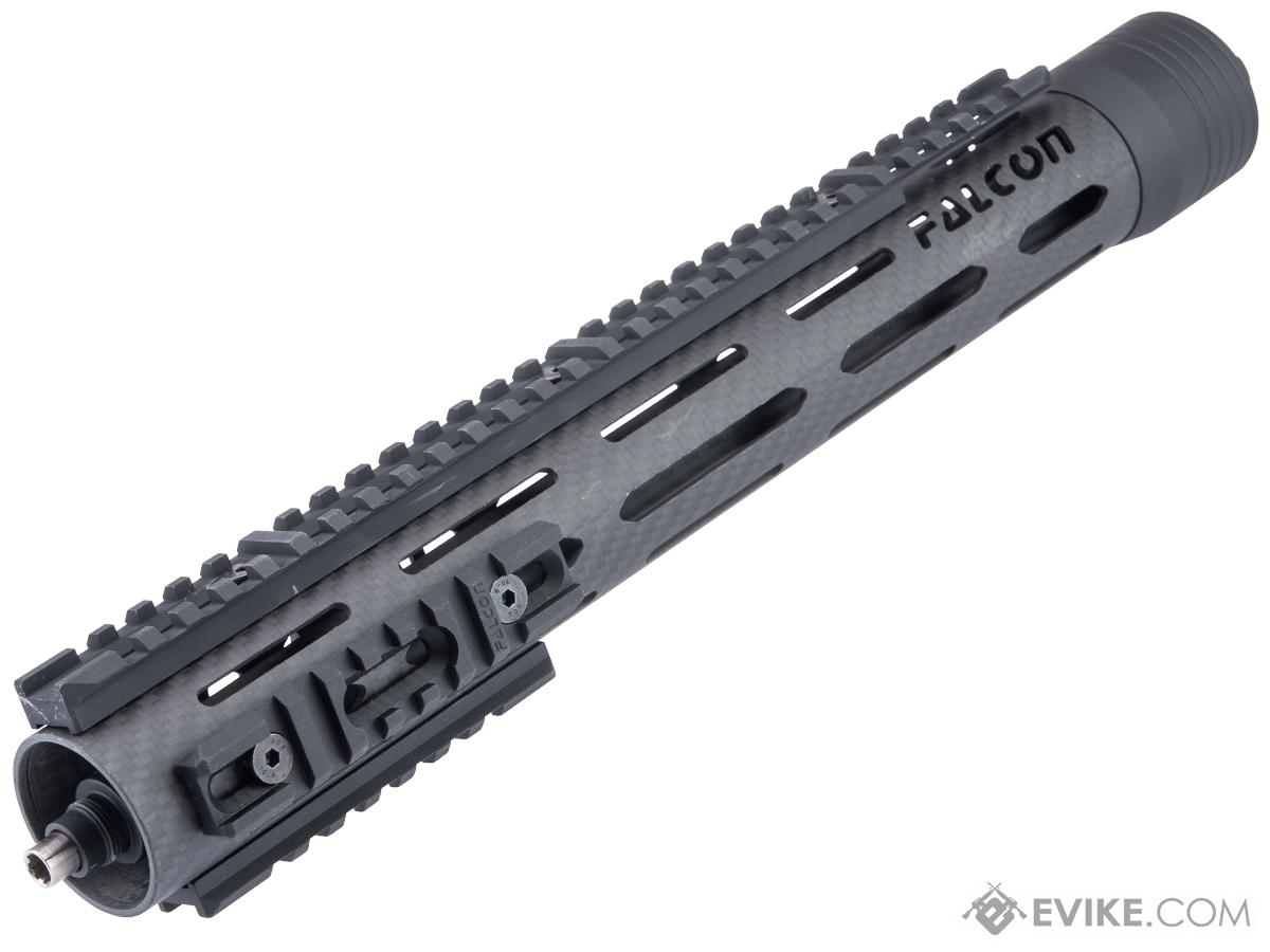 Falcon Inc Carbon1 Carbon Fiber Handguard Kit for M4 Airsoft AEG Rifles (Size: 14 Handguard)