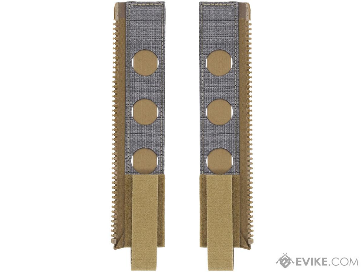 Ferro Concepts ADAPT BACK PANEL MOLLE ZIPPER KIT for Plate Carriers (Color: Coyote Brown)