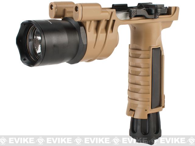 Avengers M900 Tactical Illuminator Vertical Grip w/ Xenon Grip Light ...